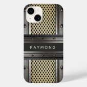 Mannen van roestvrij ijzer Case-Mate iPhone case (Achterkant)