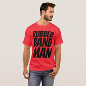 MANNEN van RUBBERBAND-MAN T-Shirts-T - shirts (Voorkant volledig)