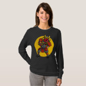Mannen van Samurai Football Player T-shirt (Voorkant volledig)