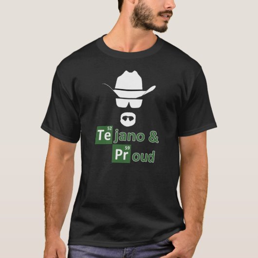 Mannen van Tejano en Proud Dark T-Shirt (Voorkant)
