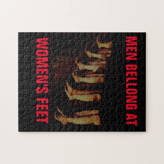 MANNEN VAN VROUWENGEZET LEGPUZZEL (Horizontaal)