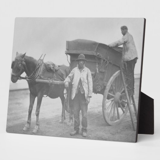 Mannen van vuilnis uit 'Street Life in London', 18 Fotoplaat (Zijkant)