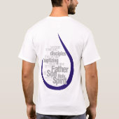 Mannen van Zijne Word Commission T-Shirt (Achterkant)