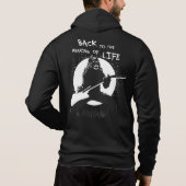 Mannen van zware weerwolf hoodie (Achterkant)