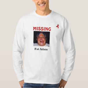 Mannen Vat Adam Long Slapje T-shirt