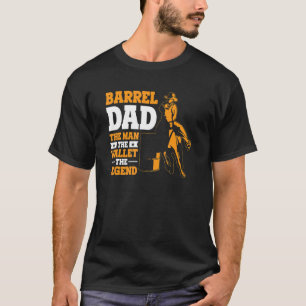 Mannen vat papa het Man de portemonnee de legende T-shirt