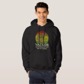 Mannen Vathor Vader Thor Viking Vader Vaderdag Hoodie (Voorkant volledig)