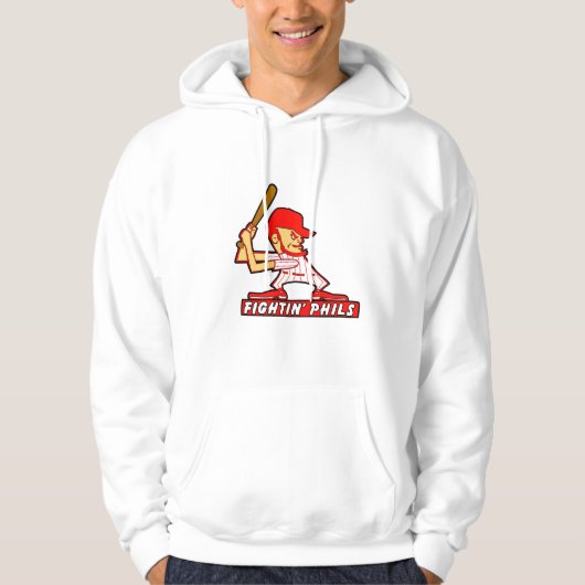 Mannen vechtpartij Phils Hooded Sweatshirt (Voorkant)