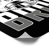 Mannen veiligheidsgordel breekt de dunne Paarse li Poster (Hoek)