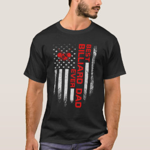 Mannen  Verenigde Staten Amerikaanse vlag Beste Bi T-shirt