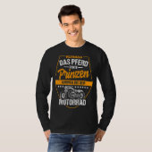 Mannen vergeten het paard dat een echte prins bij  t-shirt (Voorkant volledig)
