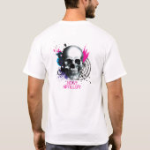 Mannen vergrendelen en laden t-shirt (Achterkant)