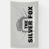 Mannen Verjaardag achtergrond banner (Verticaal)