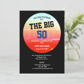 Mannen Verjaardag Feestbal Elk Groot Verjaardag Ja Kaart (Staand voorkant)