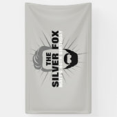 Mannen verjaardagsachtergrondbanner spandoek (Verticaal)