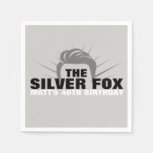 Mannen Verjaardagsfeestje Cocktail servetten (Voorkant)