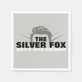 Mannen Verjaardagsfeestje Cocktail servetten