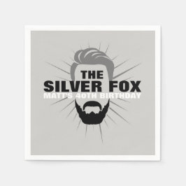 Mannen Verjaardagsfeestje Cocktail servetten