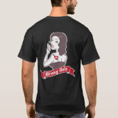 Mannen verkeerde kast/donker T-shirt Opsec (Achterkant)