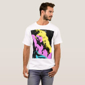 mannen Verkocht T-shirt "Art mode" (Voorkant volledig)