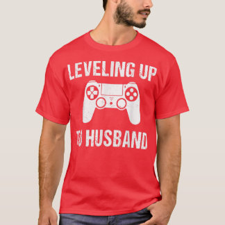 Mannen Verloving T-shirt voor Groom Husband Funny