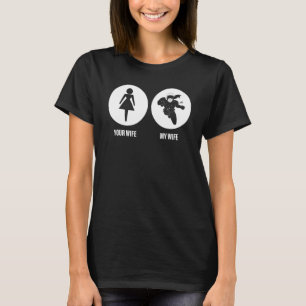 Mannen verpleegster voor je vrouw... mijn weduwenl t-shirt