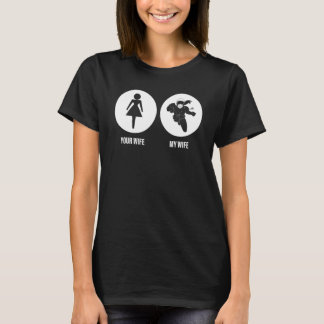 Mannen verpleegster voor je vrouw... mijn weduwenl t-shirt