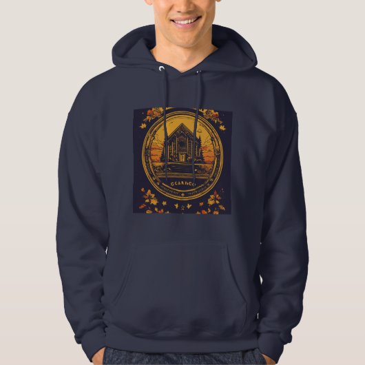 Mannen Versie Motivatie Graphic Hoodie - Inspireer (Voorkant)