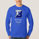 Mannen versperrijn lange hoes T T-shirt (Voorkant)