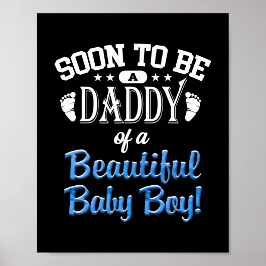 Mannen verwachten dat vader binnenkort vader wordt poster (Voorkant)