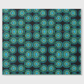 Mannen verzamelen cadeaupapier (Vlak)