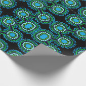 Mannen verzamelen cadeaupapier (Hoek)