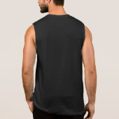 Mannen Vest print Mouwloos T-shirt (Achterkant)