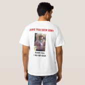 Mannen vet Adam T-Shirt (Achterkant volledig)