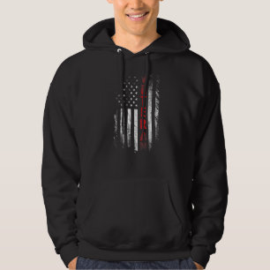 Mannen Veteraan Amerikaanse veteranen Dag Patrio Hoodie