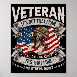 Mannen veteraan Het is niet dat ik het kan en ande Poster