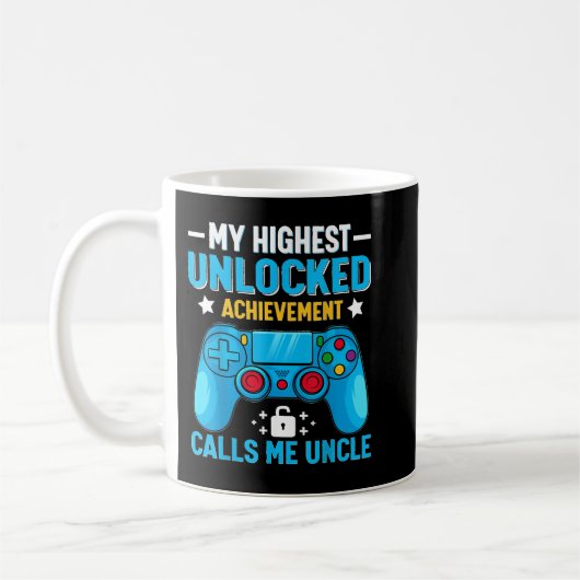 Mannen videogame Lover Funny Gaming Gamer oom oom Koffiemok (Links)