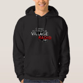 Mannen VillageRadio.Net Hoodie (Voorkant)