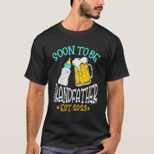 Mannen Vintage binnenkort als grootvader 2023 Zwan T-shirt