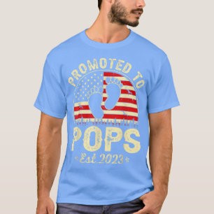 Mannen Vintage gepromoot aan Poppen EST 2023 Ameri T-shirt