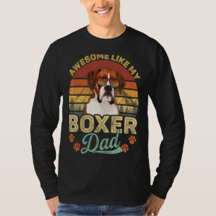 Mannen Vintage Geweldige zoals mijn vader van Boxe T-shirt