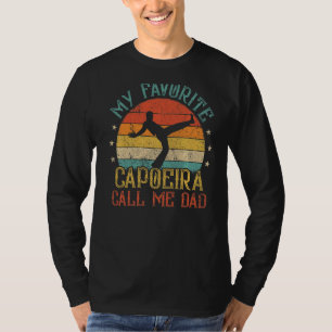 Mannen Vintage Mijn favoriete Capoeira-vrienden no T-shirt