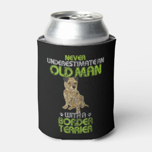 Mannen Vintage onderschat nooit een oud Man met ee Blikjeskoeler