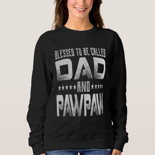 Mannen Vintage Pawpaw Fa Trui (Voorkant)