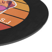 Mannen Vintage Retro Boxer Hondenliefhebber Pet Da Snijplank (Hoek)