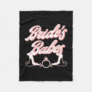 Mannen vintage retro bruid's dames vrijgezellenfee fleece deken