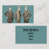  Mannen Visitekaartje (Voorkant / Achterkant)