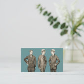  Mannen Visitekaartje (Staand voorkant)