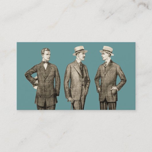  Mannen Visitekaartje (Voorkant)