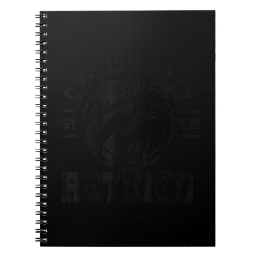 Mannen vissers in ruste 2021 - Visserij Gevist Notitieboek (Voorkant)